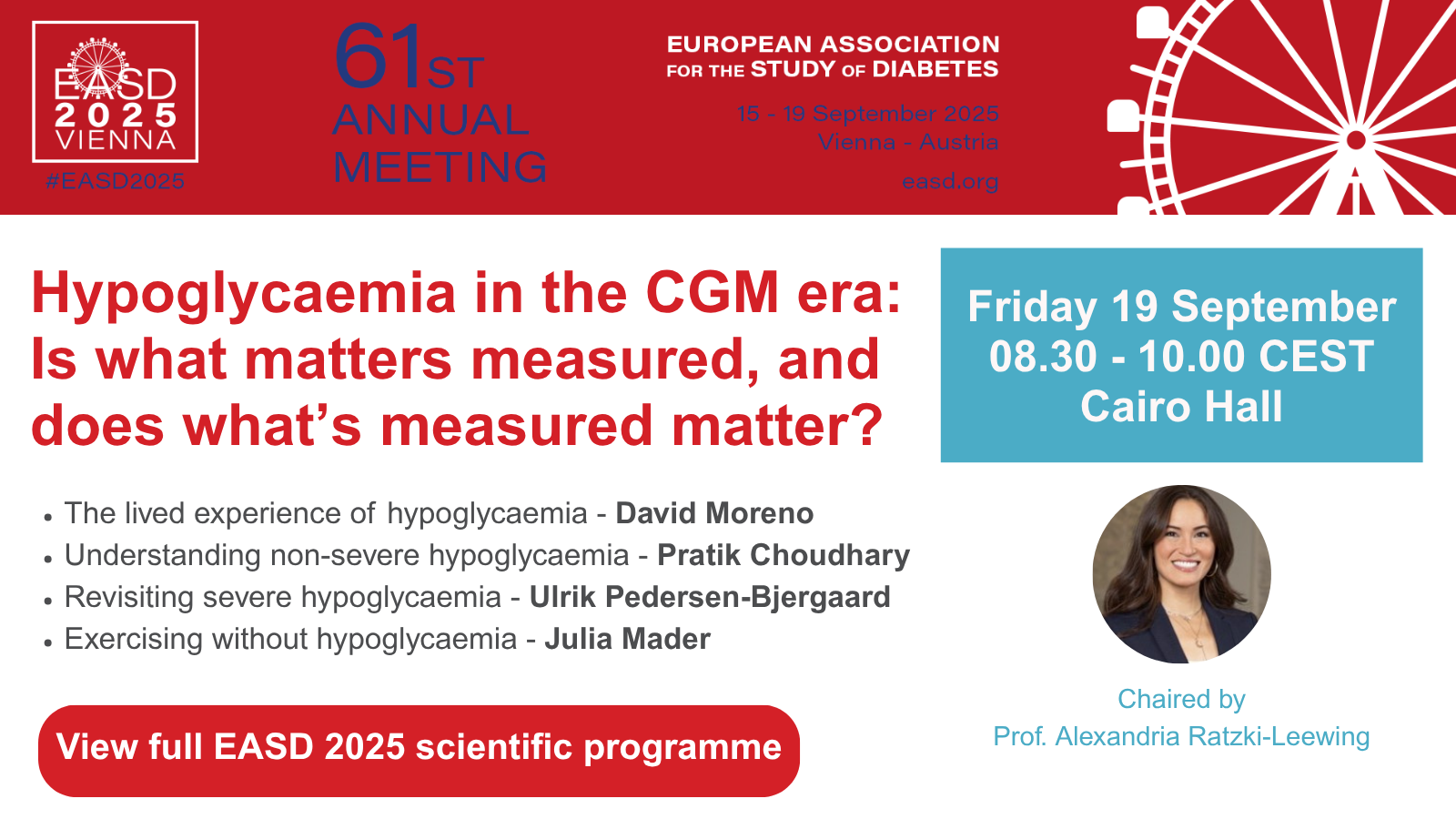 EASD Annual Meeting banner 2025